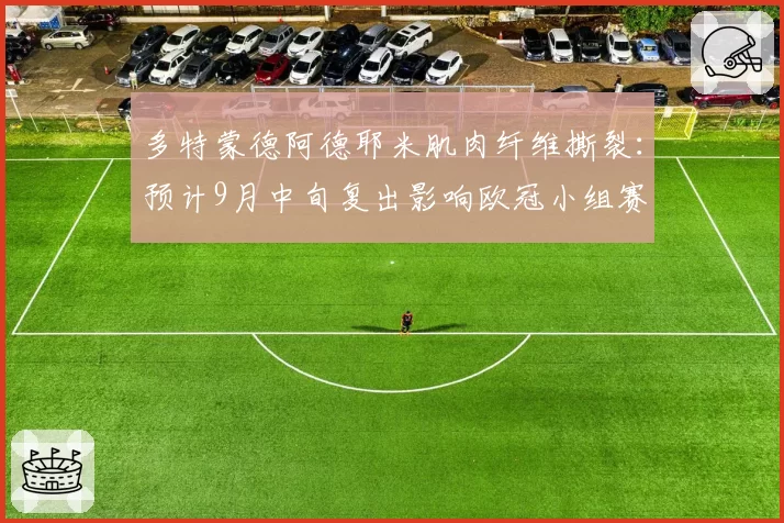 多特蒙德阿德耶米肌肉纤维撕裂：预计9月中旬复出影响欧冠小组赛