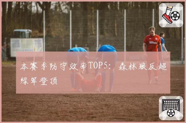 本赛季防守效率TOP5：森林狼反超绿军登顶